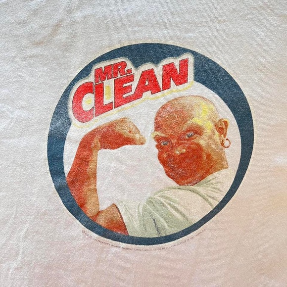 COPY - mr. clean cropped graphic tee - Picture 2 of 8